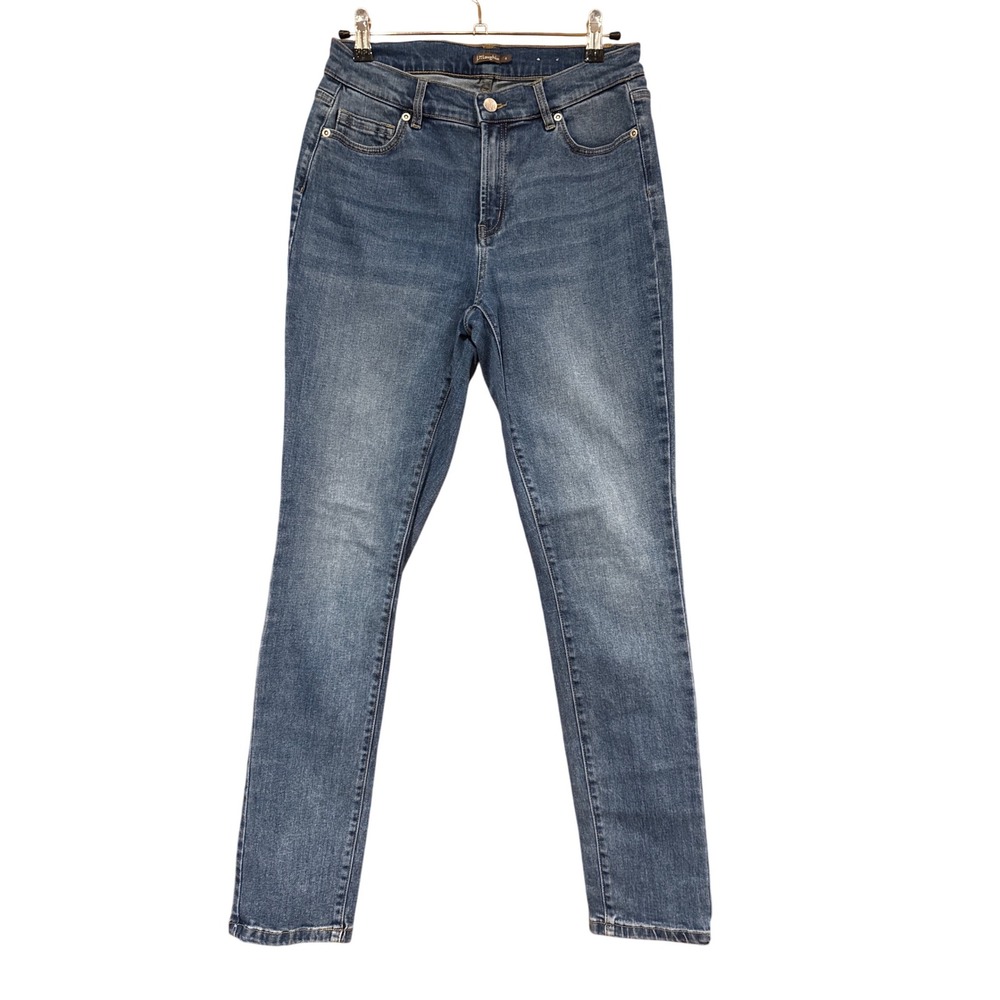 J. McLaughlin‎ Jaycie jeans women size 4 Skinny zipper slim stretch